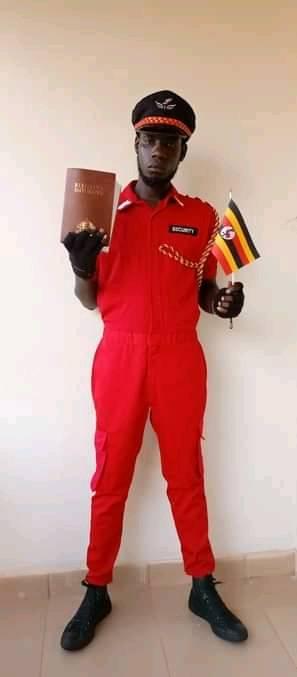 Sam Okanya clad in People Power attire