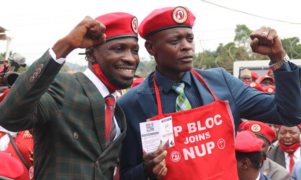 Jose Chameleone and Bobi Wine