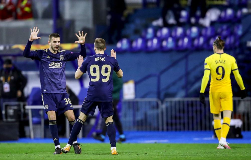 Mislav Orsic scores a hattrick against Tottenham in Europa League