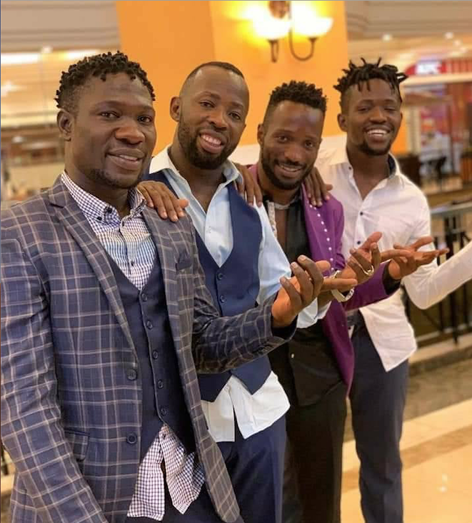 Bobi Wine brothers; Banjo Man, Jonnie, Mikie Wine and Dax Vibez