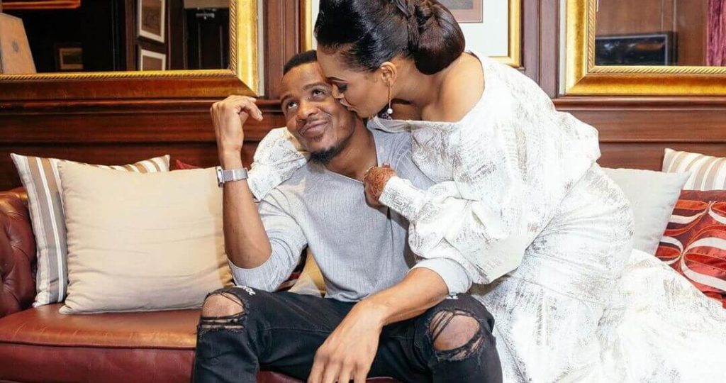Ali kiba and Amina during their happy times