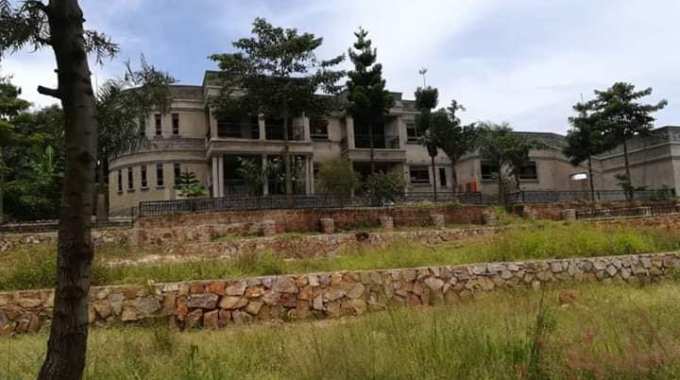 Eddy Yawe's unfinished mansion