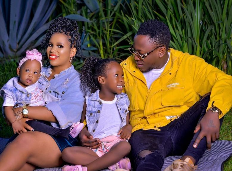 Prima Kardashi, Geosteady with their kids, Solea and Solange