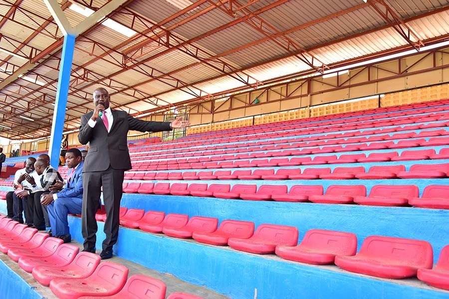 Dr Lawrence Muilndwa at St.Mary's Stadium - Kitende