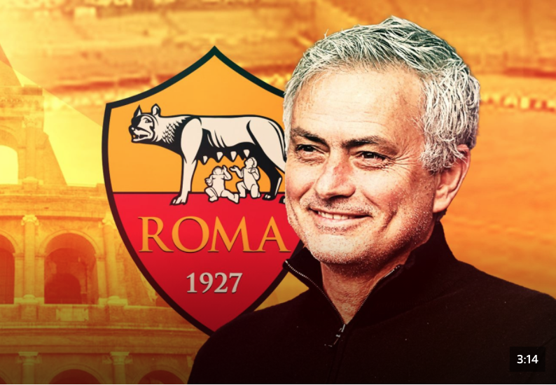 AS Roma appoint Jose Mourinho as manager for next season