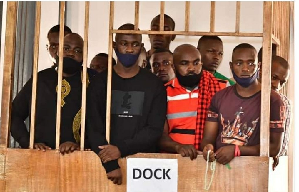 Nubian Li (Black), Eddie Mutwe (Red) have been released on bail