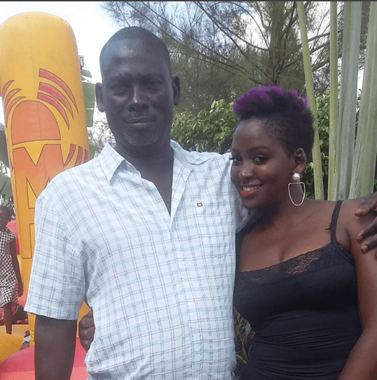 Winnie Nwagi and dad, Henry Kabiito