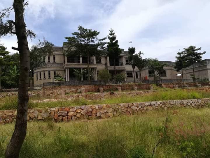 Eddy Yawe's mansion under construction