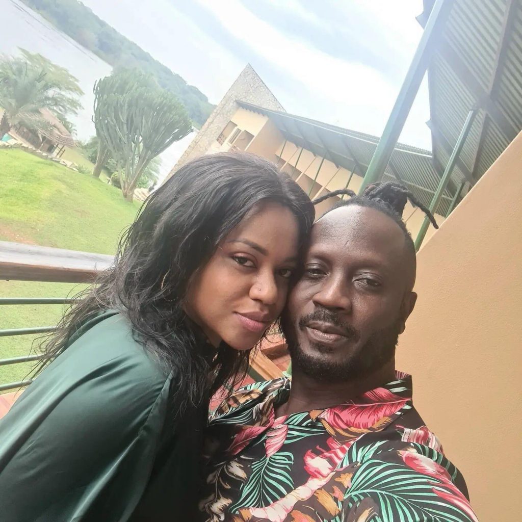 Bebe Cool with wife, Zuena
