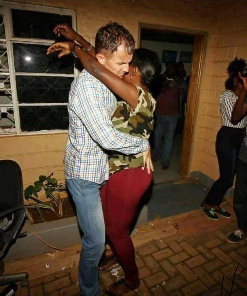 Micho dancing with unidentified babe