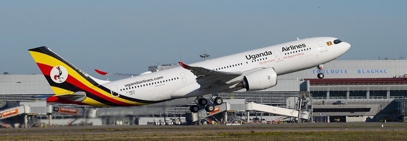 Uganda Airlines plane