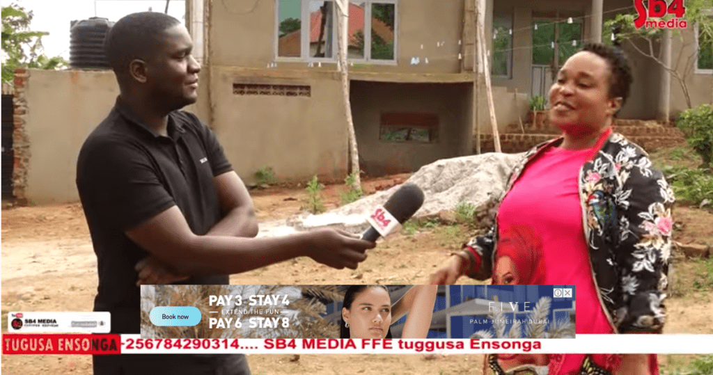 SB4 media interviewing Kirungi Swabrah 