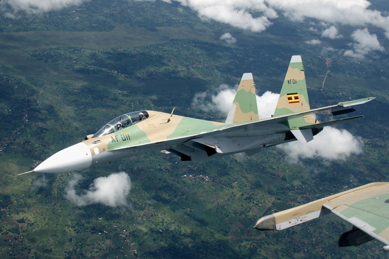 Uganda fighter jets