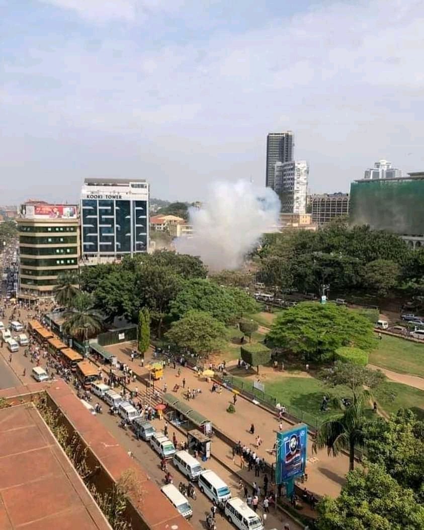 One of the bombs exploded near Central police Station (CPS)