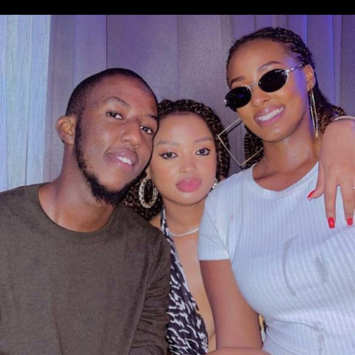 Anita Fabiola (M) with her sister and brother