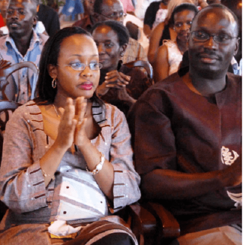 Sasha with pastor Isaac Kiwewesi