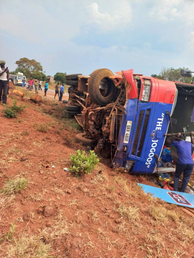 SC Villa bus after the accident