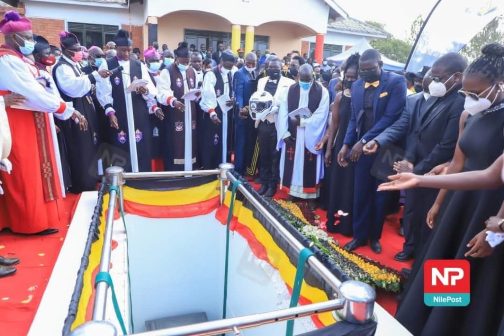 Jacob Oulanyah laid to rest (Photo credit; Nile Post)
