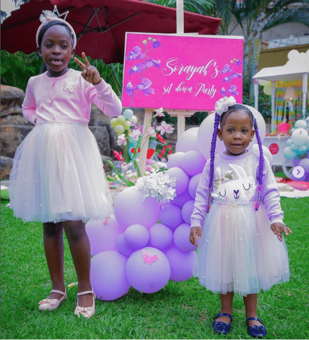 Sorayah (L) and Solange Kigozi (R)