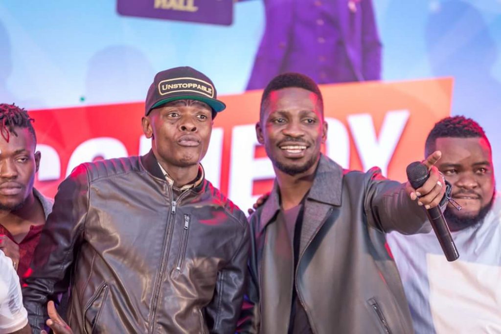 Jose Chameleone with Bobi Wine