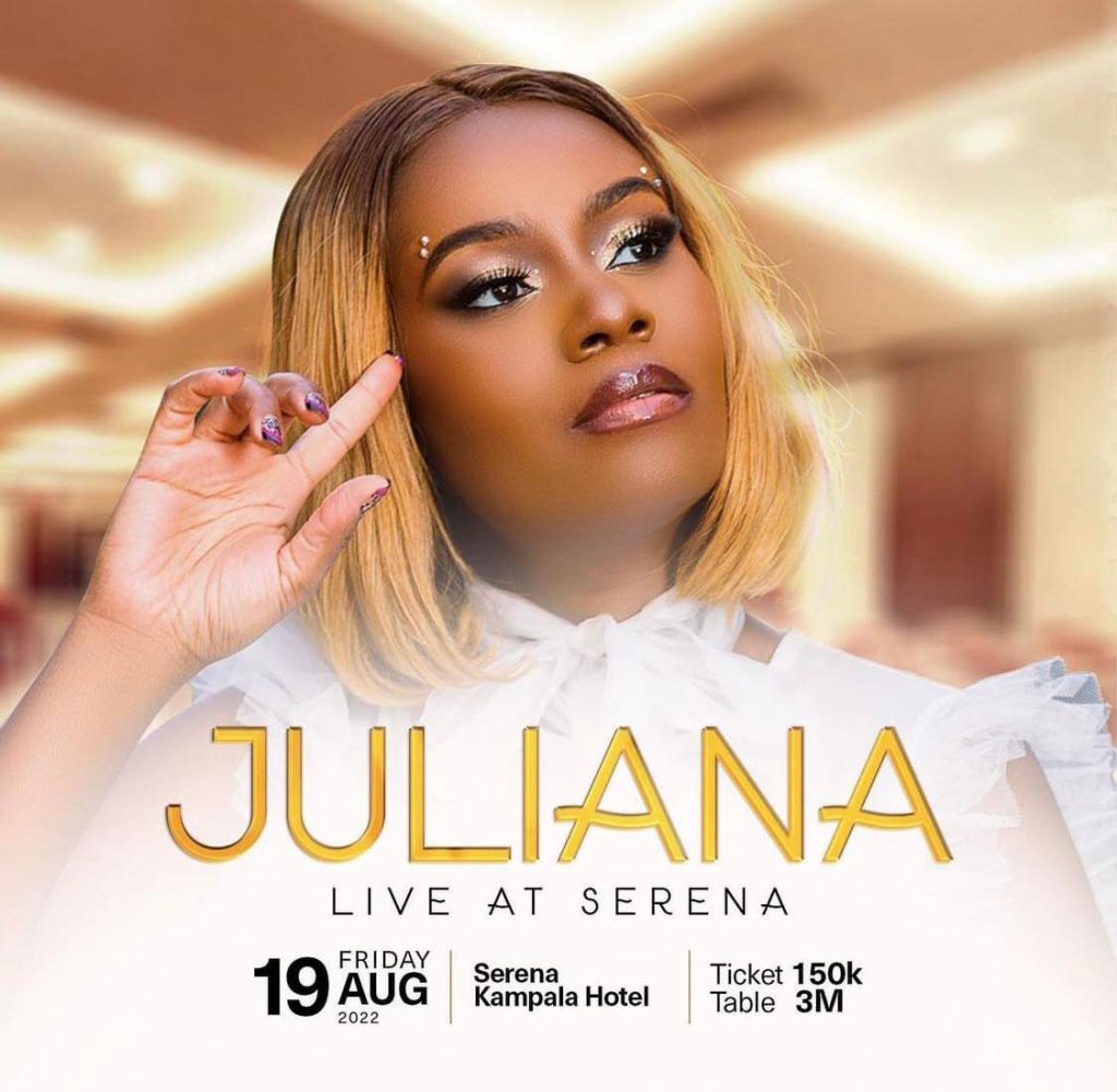 Juliana's concert poster