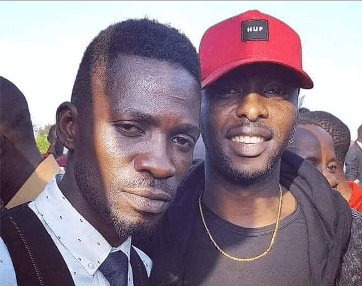 Bobi Wine and Eddy Kenzo