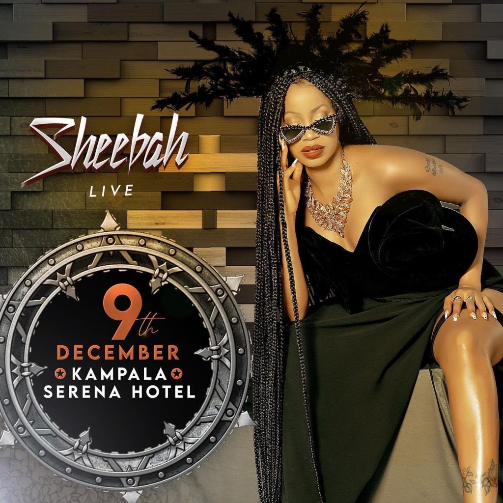 Sheebah concert poster