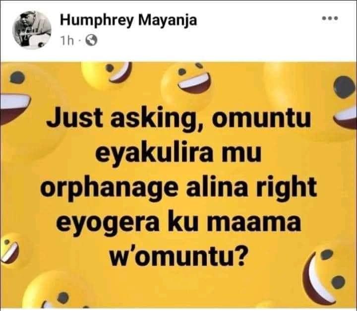 Humphrey Mayanja's post