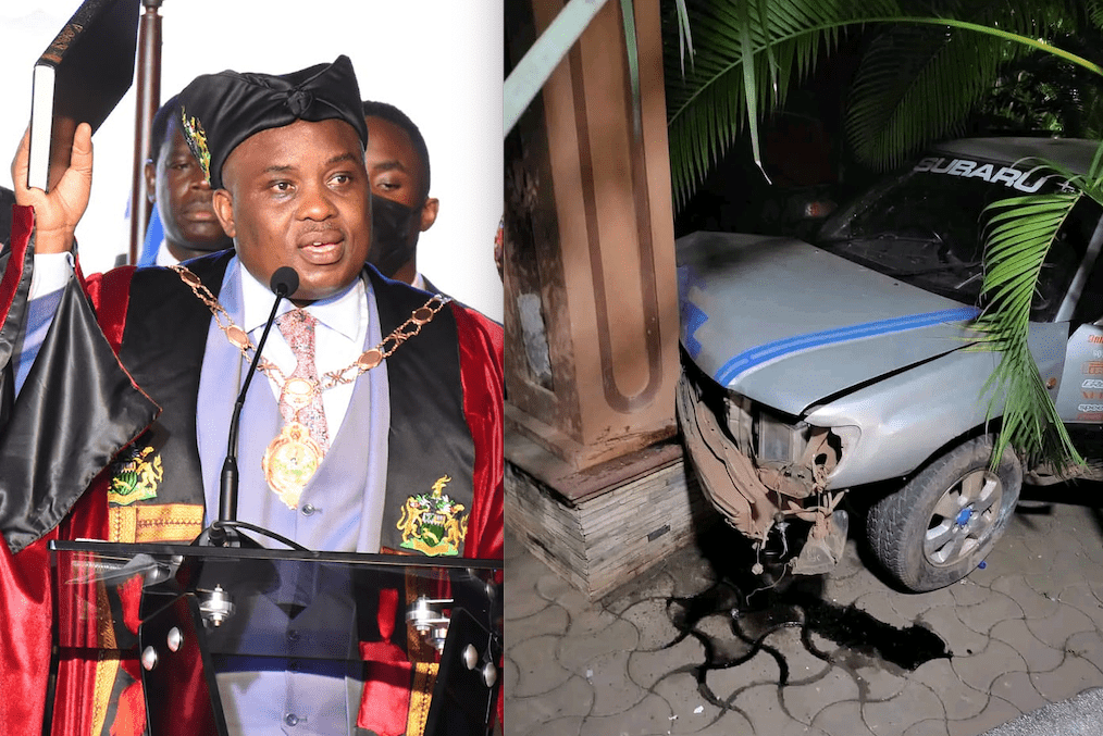 Lord Mayor, Erias Lukwago survives accident
