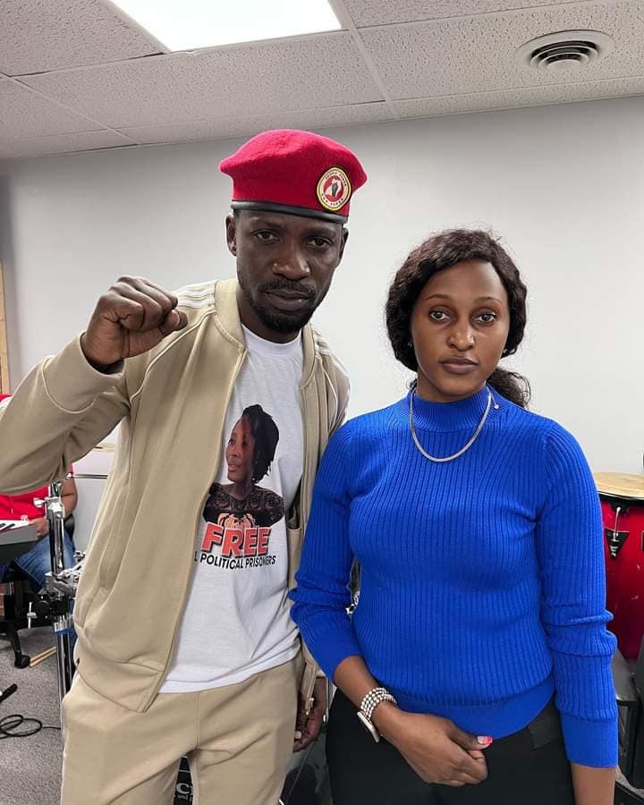 Bobi Wine and Karitas Kario