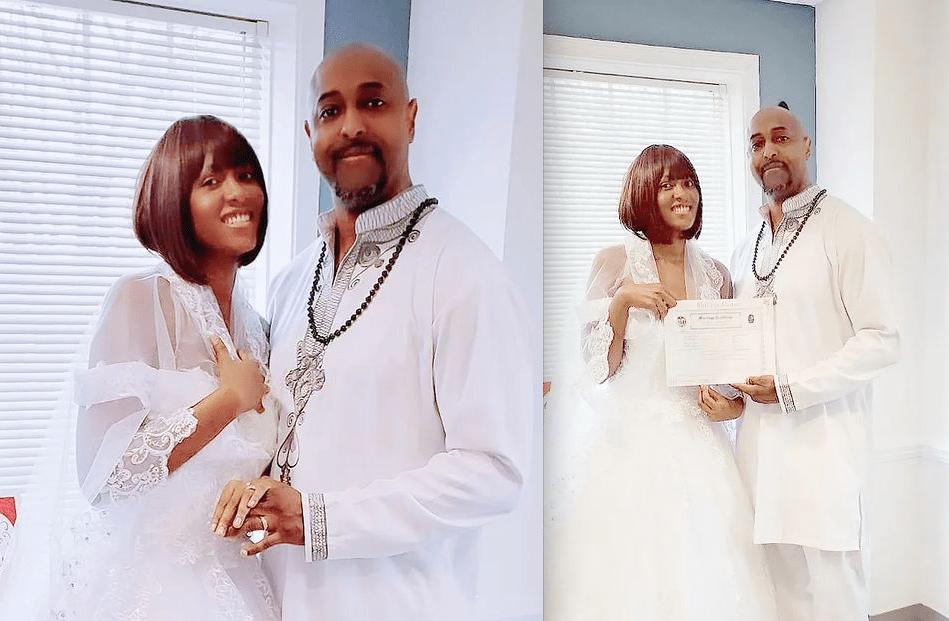 Corey Harris wedded Doreen Kabareebe