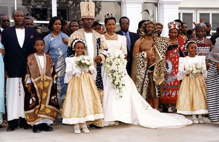 Kabaka Ronald Muwenda II wedded Nnaabagereka Sylvia Nagginda on August 27, 1999